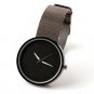 Black Dial Metal Net Mesh Band Quartz WristWatch Men Lady Unisex Xmas Gift Q1003