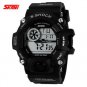 Cool ArmyMilitary Silicone Alarm LED Digital Date Outdoor Sport Wirst Watch Men