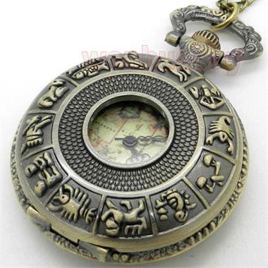 Retro Australia Map Style Quartz Pocket Watch Necklace Pendant Men 86 Gift P54