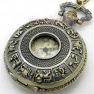 Retro Australia Map Style Quartz Pocket Watch Necklace Pendant Men 86 Gift P54