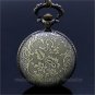 Retro Eiffel Tower Rome Quartz Pocket Watch Necklace Pendant 86 Gift P197