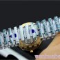 Cute Peacock Round Analog Stretchable Iron Quartz Wrist Watch Girl Women Q2082 A
