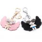 MILESI Lovely Bear Leather Lover Keychain Car Purse Cute Key Ring Gift D008990 A