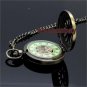 Classical Bronze Openwork Pendant Luminous Mechanical FOB Hour Gift P250 DE