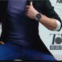Waterproof Silver Quartz LED Combine Stainless Steel Men Gift Box Sport Watch 86