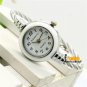 Cute Bangle Bracelet Stainless Steel Crystal Analog Wrist Watch Women Lady 86