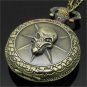 Retro Skull Quartz Pocket Watch Necklace Pendant Women Lady Girl 86 Gift P87
