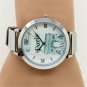 Fashion Castle/ Eiffel Tower Crystal Steel Mesh Band Quartz Wrist Women's Watch