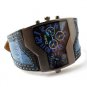 OULM Military Army Two Time Zones Movement Blue Wrist Watch Sport Men Q0784