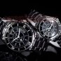 Classic SINOBI Black/White Wrist Watch Mens Sports Boy Girl Mens Womens Gift AB