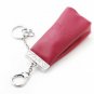 MILESI New Genuine Leather Key Chain Coin Mini Purse Wallet Womens Gift MP050 AB