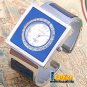 Lady Square Face Crystal Bracelet Bangle Steel Elegant Quartz Wrist Watch Gift A
