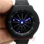 TVG Waterproof LED Flash Watch Silicone Band Sport Digital Men's Women Hour AB
