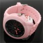 TVG Waterproof LED Flash Watch Silicone Band Sport Digital Men's Women Hour AB