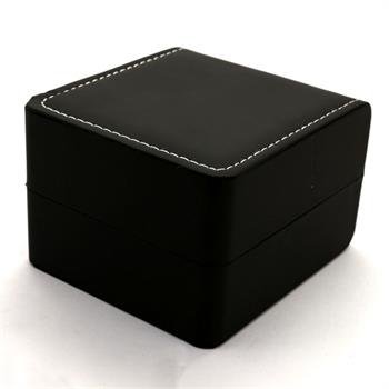White LED Watch Box Square Silver Metal Iron Lava Digital Wrist Watch 86 WP19