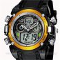 OHSEN Dual Time Luxury Alarm Analog Digital Sport Mens Wristwatch Cool 8COH26