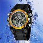 OHSEN Dual Time Luxury Alarm Analog Digital Sport Mens Wristwatch Cool 8COH26
