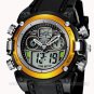 OHSEN Dual Time Luxury Alarm Analog Digital Sport Mens Wristwatch Cool 8COH26