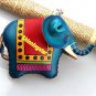 Elephant Genuine Leather Handmade Zip Money Coin Purse Wallet Lady Women Gifts