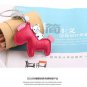New Horse Silver Bear Rosiness Leather Keychain Car Purse Key Ring Women K0112