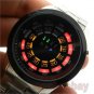 Waterproof TVG Mixed Color LED Watch Silver Boys Mens Sports Gift Box 86 L8828