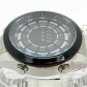 Waterproof TVG Mixed Color LED Watch Silver Boys Mens Sports Gift Box 86 L8828