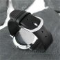 SINOBI Couple Lover Black Leather Wrist Watch Women Men Quartz Movement 86 Gift