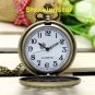 Antique Hollow Spider Web Necklace Pendant Chain Quartz PocketWatch Men Lady P01