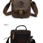 Vintage Messenger Single Shoulder Bag School Canvas Zip Buckle Satchel 8 Warrior