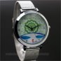 Cute Round Dial Crystal Mesh Band Quartz Wrist Watch Women Lady Xmas Gift Q2664