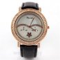New Style Elegant Crystal Precision Dial Quartz Wirst Watch Women Lday Girl