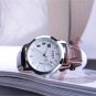 EYKI Black  Brown Leather Strap Fashion Quartz Wrist Watch Date Men Boy 86 Gift