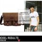 Vintage Messenger Backpack Shoulder Bag School Canvas Zipper Buckle Men Purse 86