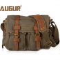 Retro Army Men Canvas Leather Military Shoulder Bag Messenger Gift 86 CC0082