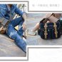 Retro Army Men Canvas Leather Military Shoulder Bag Messenger Gift 86 CC0082