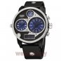 Waterproof Analog LED Digital Quartz Double Movement WristWatch Men 5 Colors