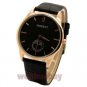 Charm Black Round Couple Lover Star Sky Leather Quartz Wrist Watch Women 86Hour