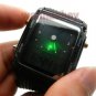 Black Digital Wrist LED Watch Rubber Quartz Alarm Day Date Mens Womens 86 D0201
