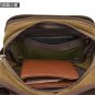 New Brown Retro Messenger Men Canvas Sport Shoulder Travel Waist Bag US C006 AB