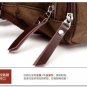 New Brown Retro Messenger Men Canvas Sport Shoulder Travel Waist Bag US C006 AB