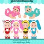 Sweet baby digital clip art BUY 2 GET 1 FREE