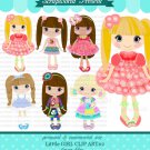 Best girls#2 doll digital clip art BUY2 GET 1 FREE