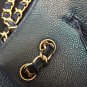 A36098 Blue Maxi Original leather Gold Hardware