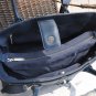 A66439 original navy blue leather silver hardware