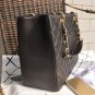 A50995 GST black lambskin with gold hardware