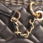 A50995 GST black lambskin with gold hardware