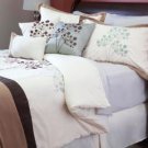 Lavish Home Brooke 7 Piece Embroidered Comforter Set - Queen