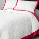 Lavish Home Lydia Embroidered Quilt 3 Pc. Set - Full/Queen