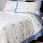 Lavish Home Brianna Embroidered Quilt 3 Pc. Set - King