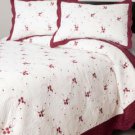 Lavish Home Chloe Embroidered Quilt 3 Pc. Set - King